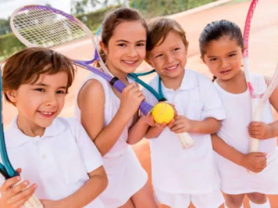 stage tennis ski enfants chamonix