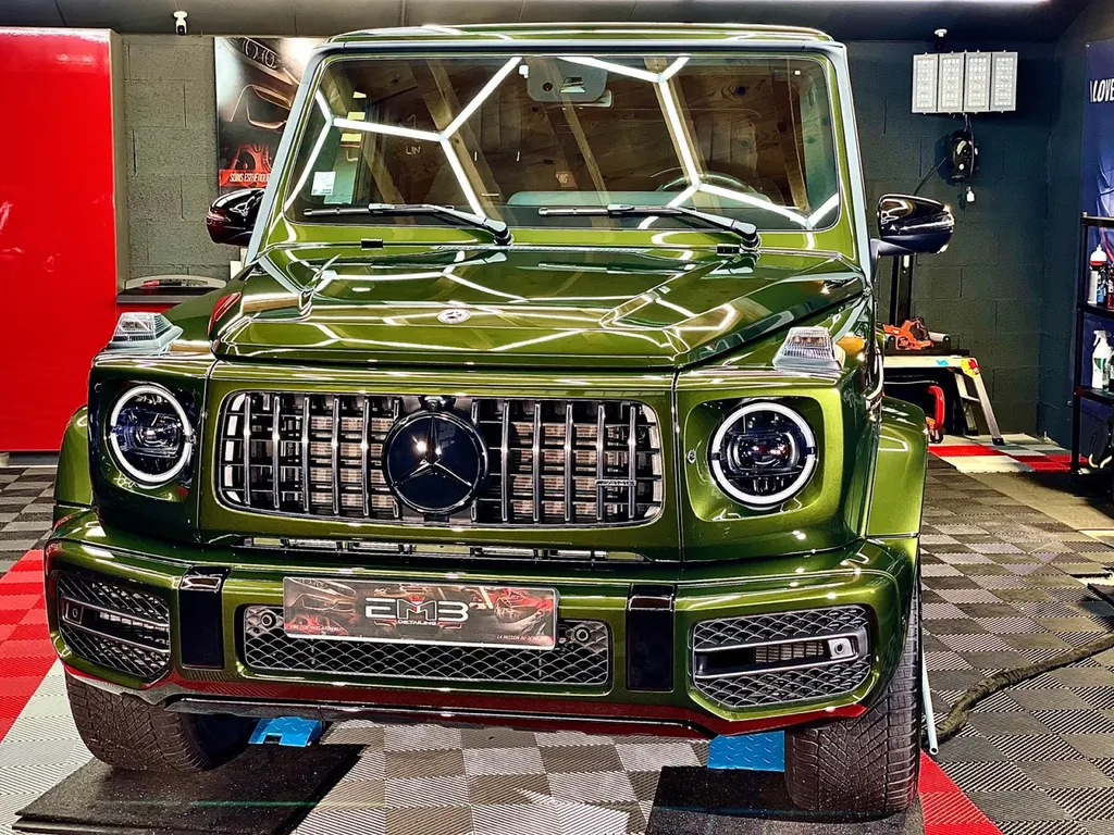 Film de protection carrosserie Lyon PPF Mercedes G63 AMG