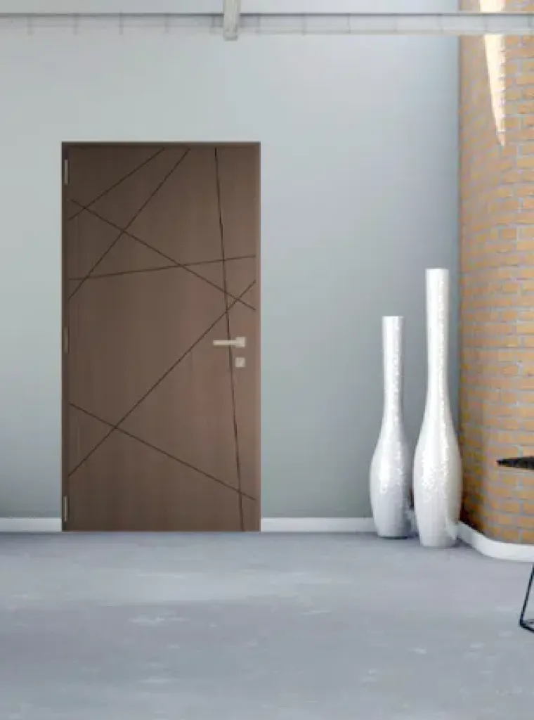 Porte d'Entrée Bois/Alu