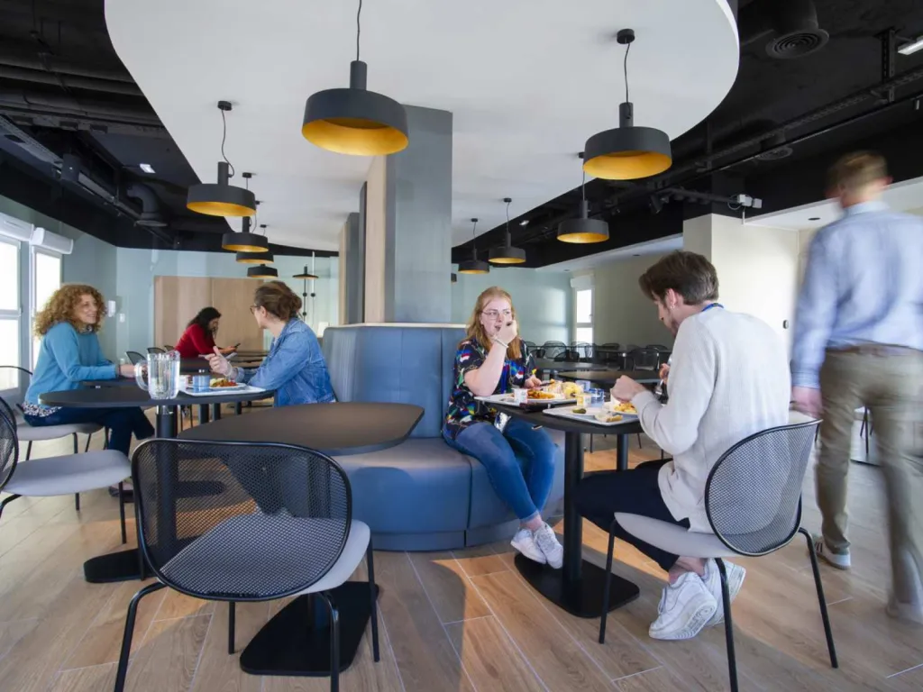 reportage photohraphique établissement de soins restaurant-self