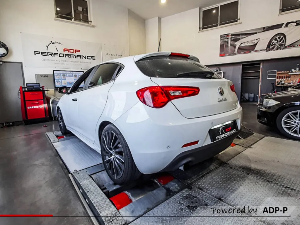 Reprogrammation moteur stage 1 Flexfuel Bio Ethanol Alfa Romeo Giulietta 1.4T 170cv | ADP Performance Aix en Provence