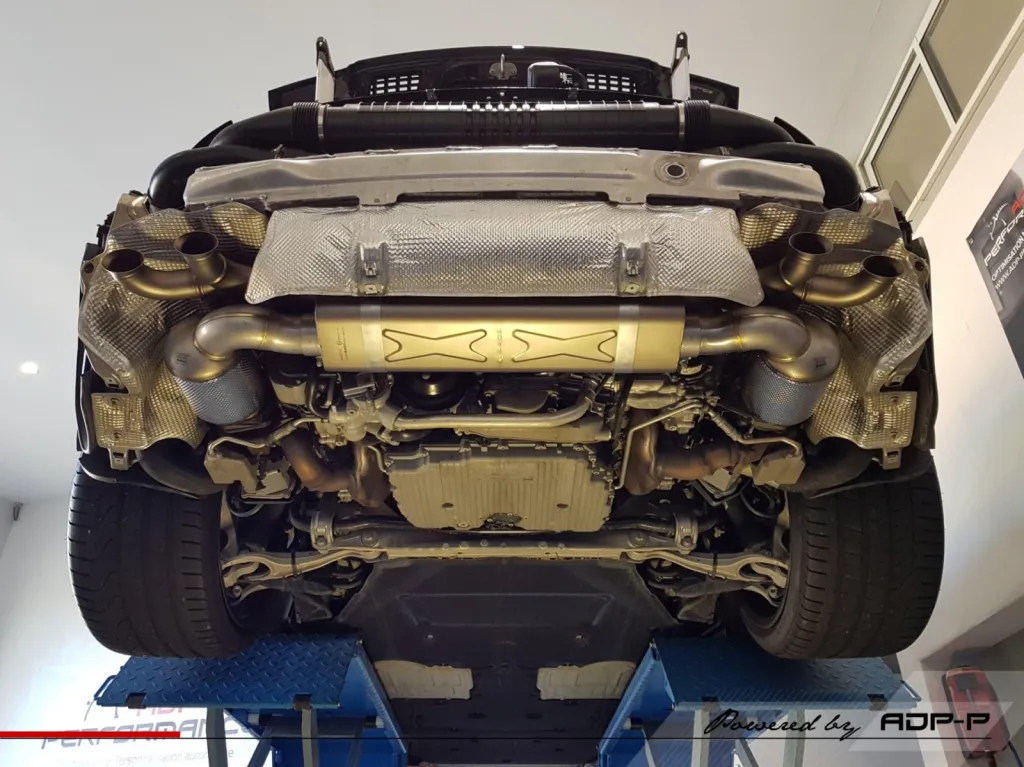 Ligne complete Akrapovic Porsche 991.2 Turbo S