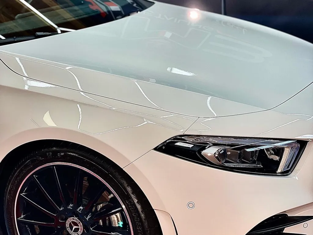 Protection carrosserie traitement céramique Lyon Mercedes classe A 