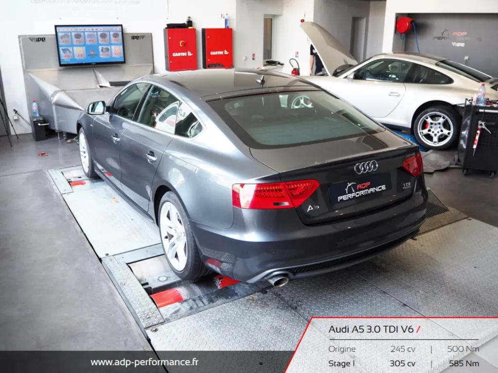 Reprogrammation moteur Marseille - Audi A5 Mk2 3.0 TDI V6 245 - ADP Performance
