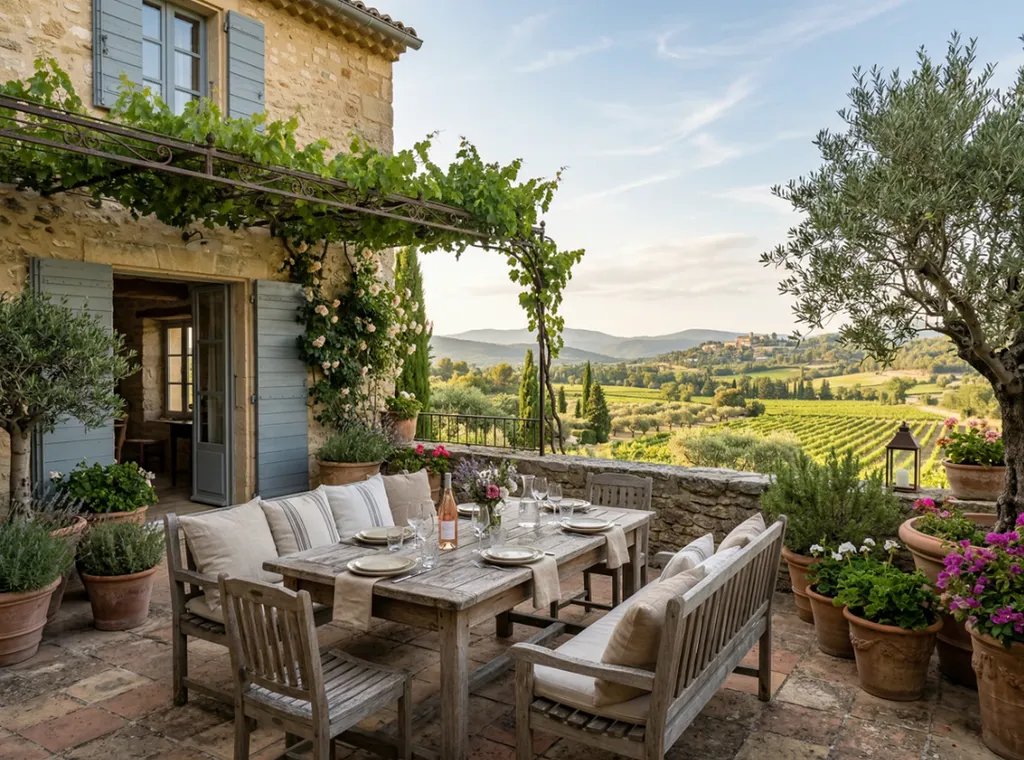 Décoratrice d’intérieur haut de gamme pour bastide dans le Luberon