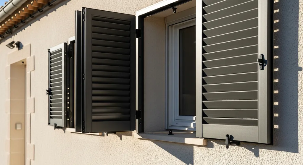 Faire poser des volets battants en aluminium laqué SIB sans entretien pour votre maison à Marseille et Martigues