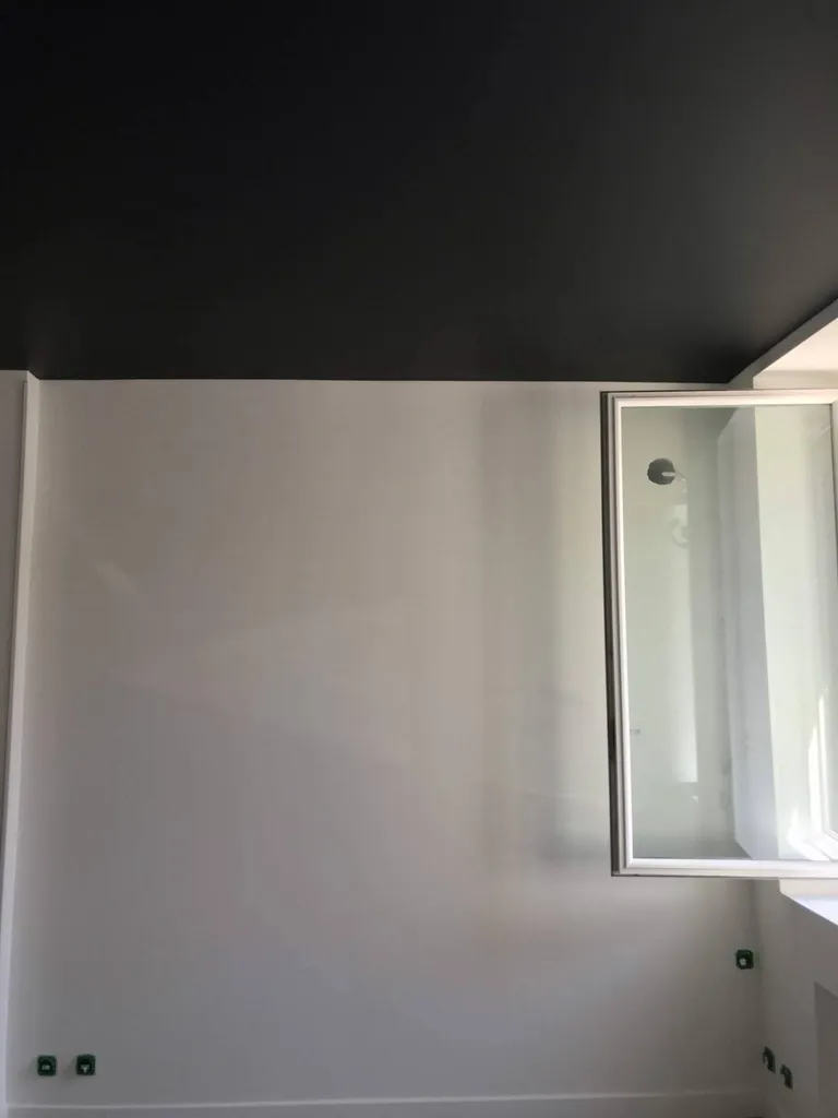 Pose plafond tendu BARRISOL noir mat by Plafonds Tendus Occitans, sur Toulouse