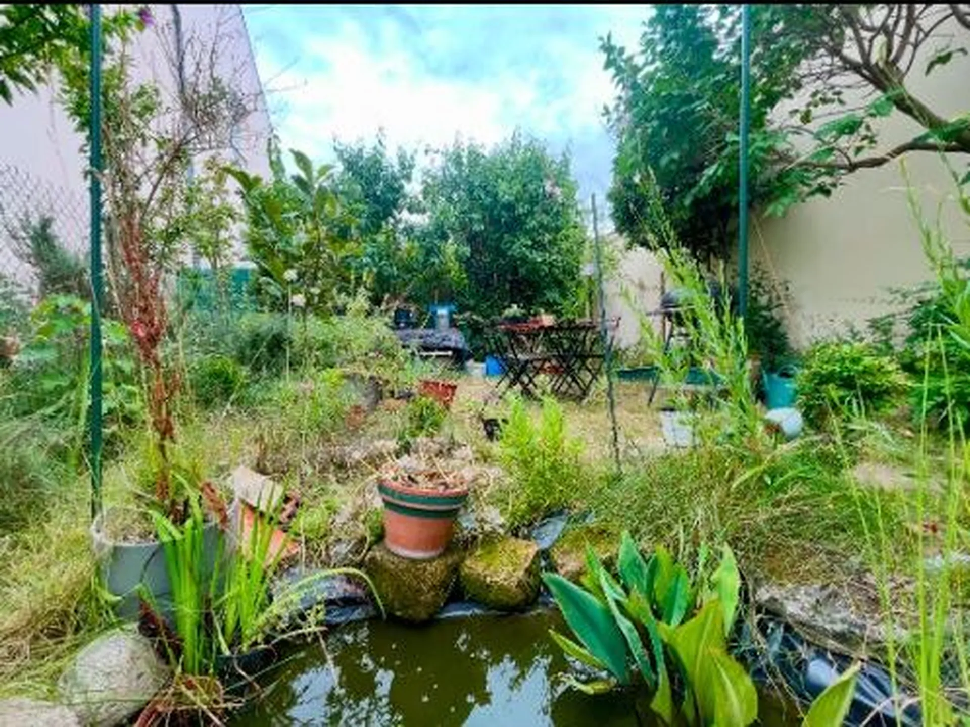 Montesson appartement de avec un petit jardin de 40 M2 sans vis à vis