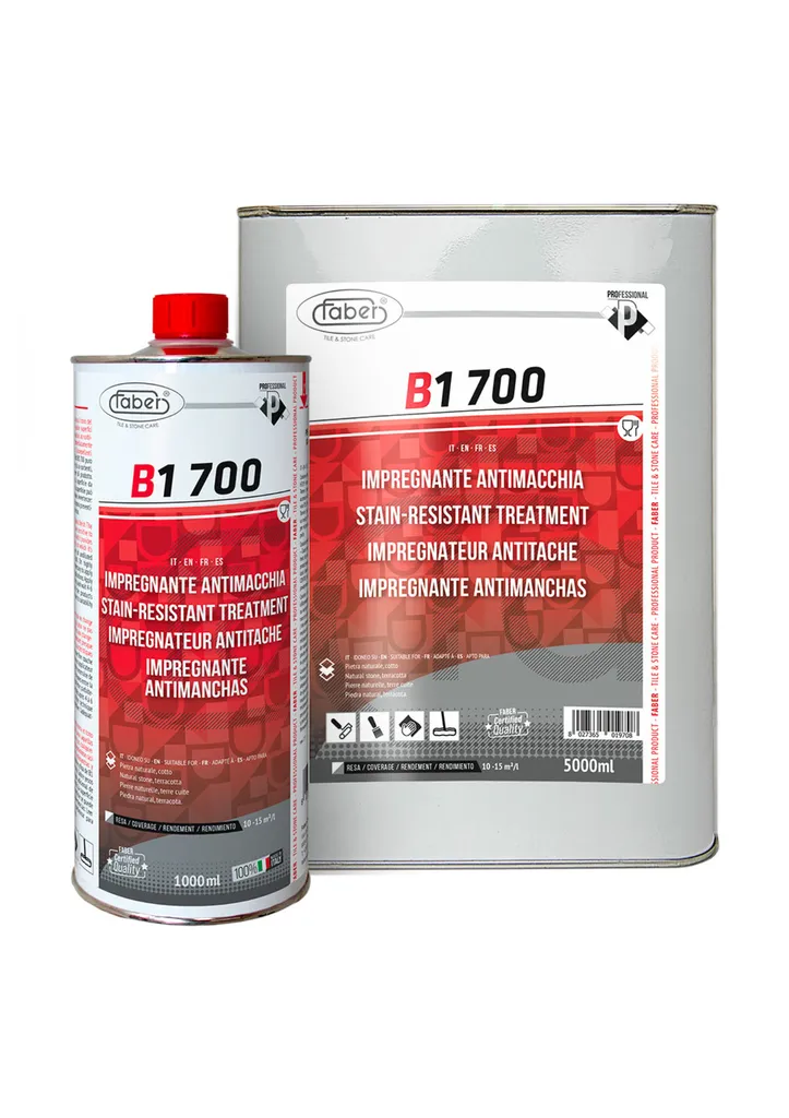 Faber B1 700 – Traitement antitache hydrofuge et oléofuge effet invisible