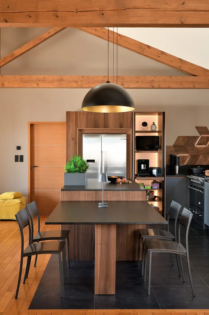 amenagement cuisine noyer à Lyon