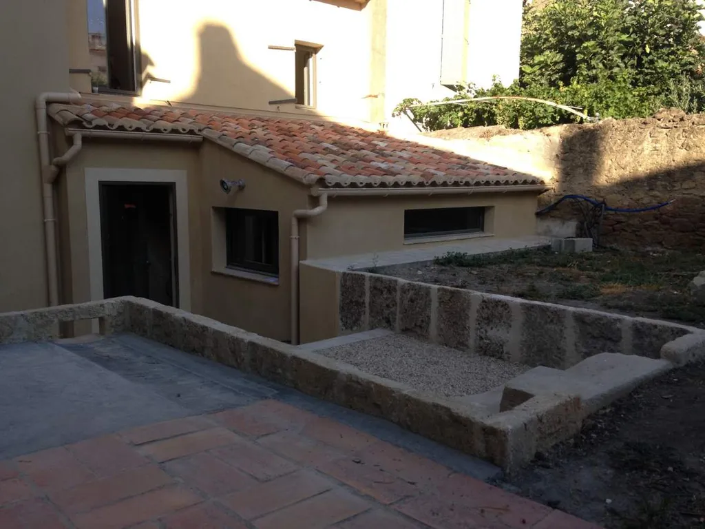 Réalisation d'une extension d'une maison de ville à Salon de Provence 13300