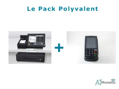 Pack TPE tactile 3G avec caisse tactile Casio V-R200 dans le 13