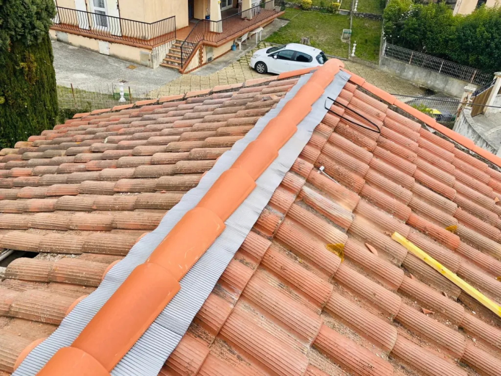 pose du closoir sur chateauneuf les martigues