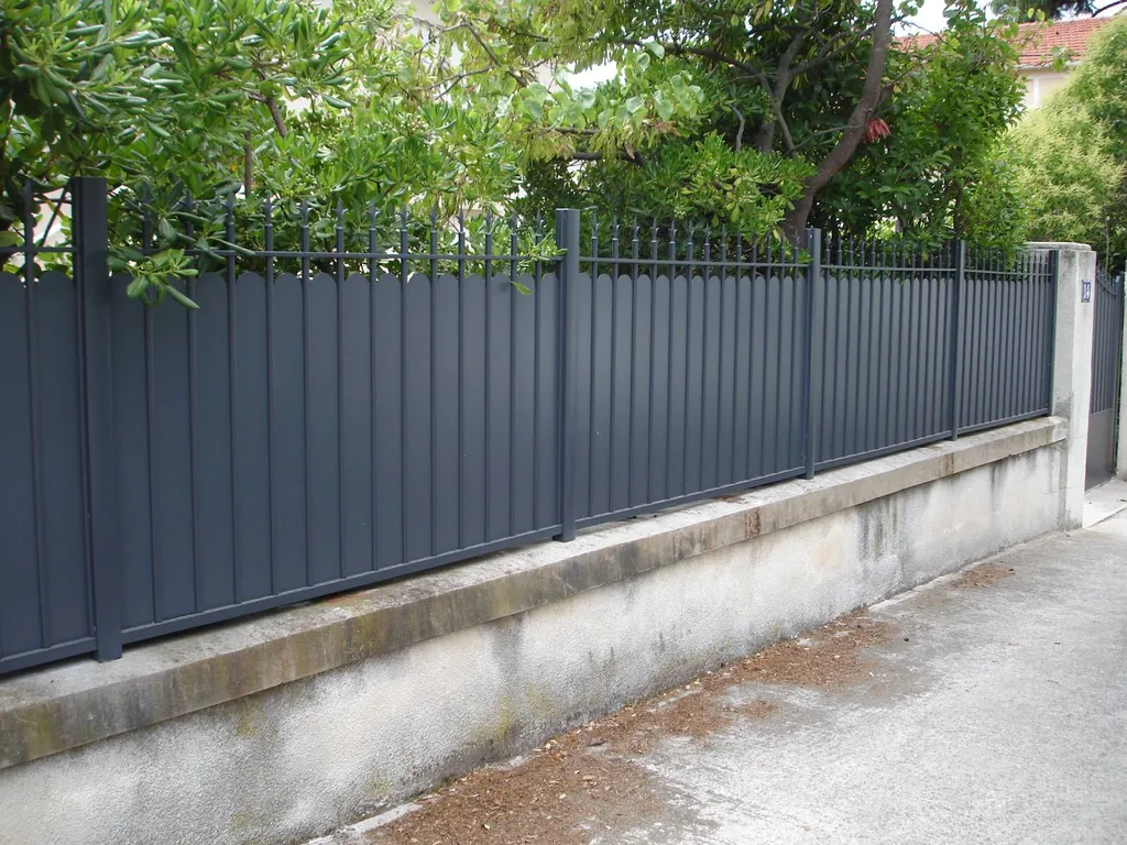 Clôture aluminium pour particuliers dans la région d'Eguilles et Pays d'Aix
