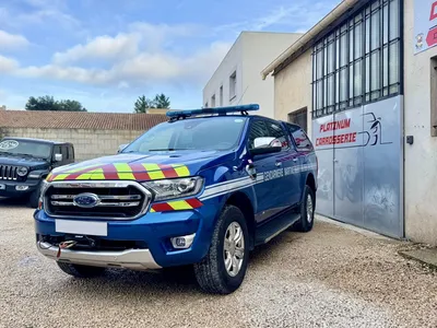 réparation carrosserie suite à de la rouille perforante sur un Ford Ranger à Carnoux proche de la Ciotat et de Marseille