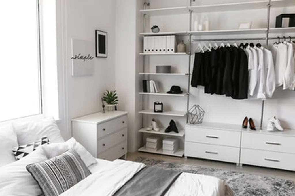 circulation fluide chambre dressing salle de bain 