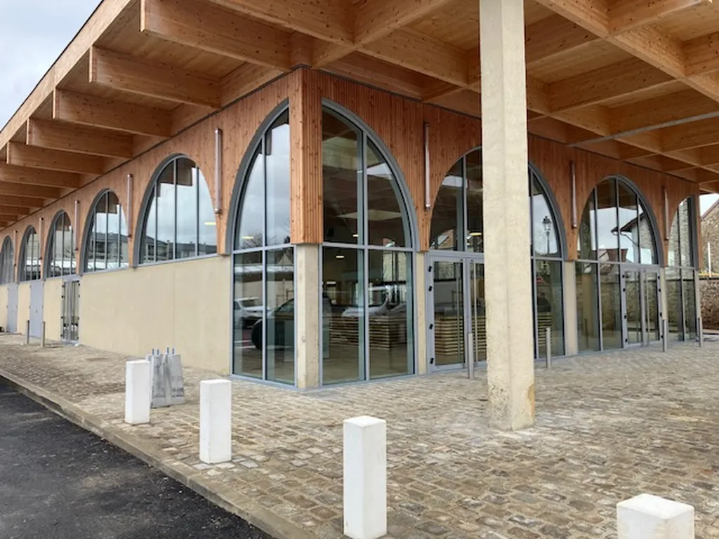 Un projet architectural d'envergure pour la halle du marché de la ville de Bois D'Arcy en Yvelines