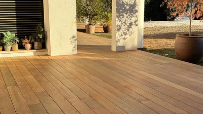 Réalisation terrasse Ipé Parqueterie Aixoise