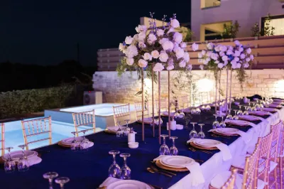 table de mariage en grèce