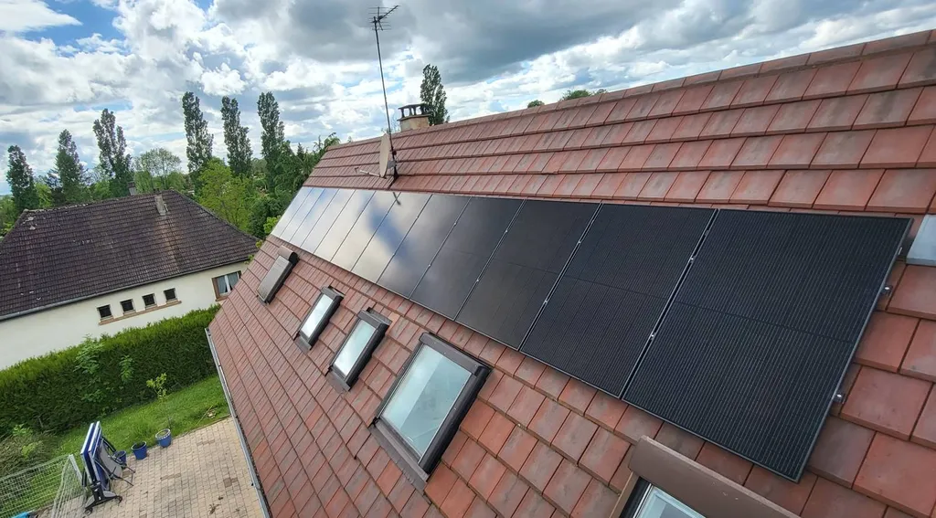 Panneaux photovoltaïque DualSun Half Cut Black 375W