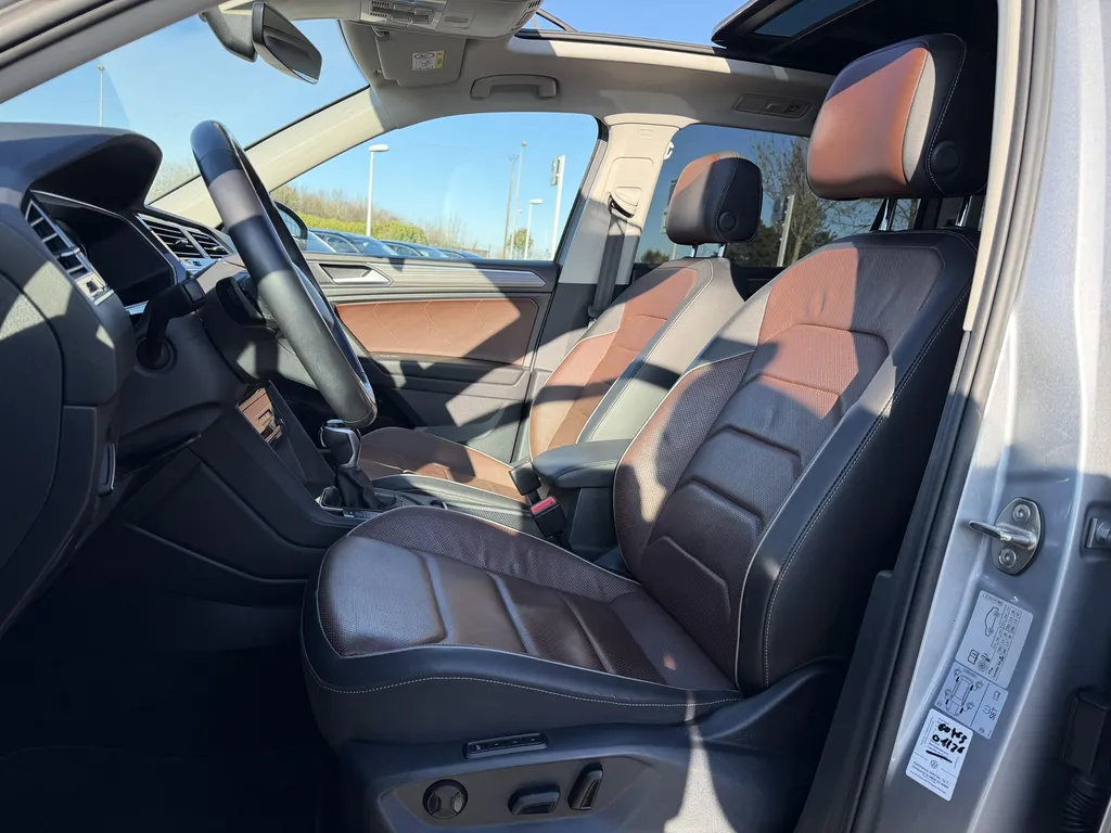 Volkswagen Tiguan Allspace occasion proche Rouen : SUV 7 places Elegance Exclusive garanti chez Caudebec Automobiles La Frénaye