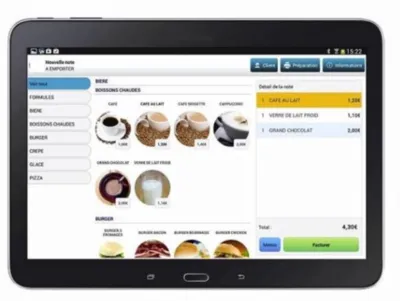 Tablette caisse enregistreuse Occitanie