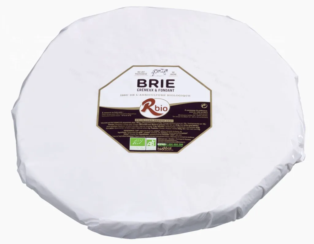 Fabricant de brie Bio fromage à la coupe pour magasins bio 