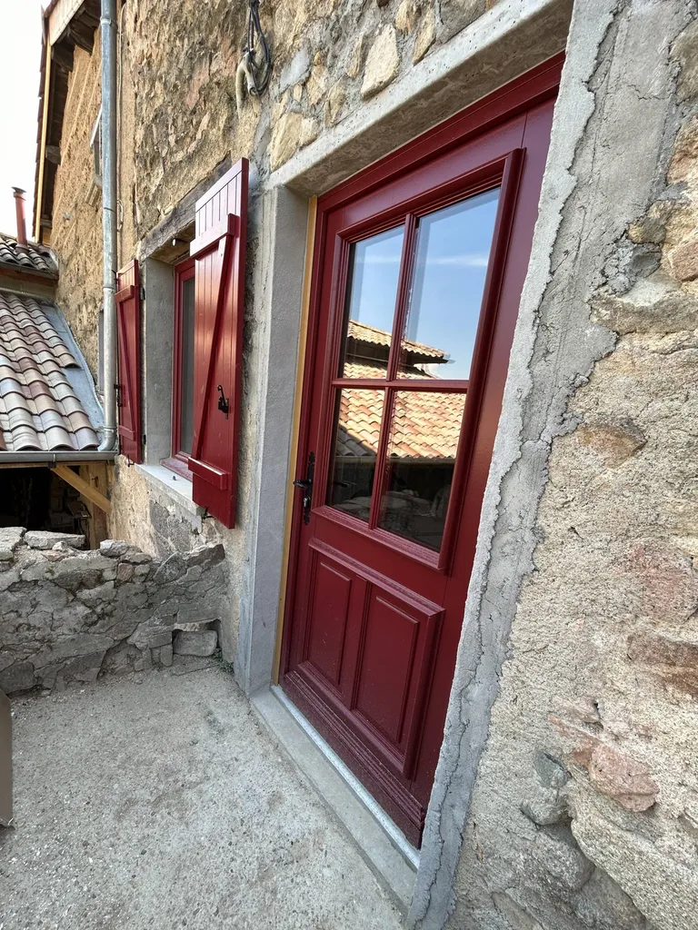 Rénovation d'une maison vigneronne à Chiroubles dans le Beaujolais