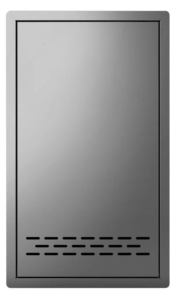 Tiroir pour bouteuille de gaz ou poubelle en acier inoxydable