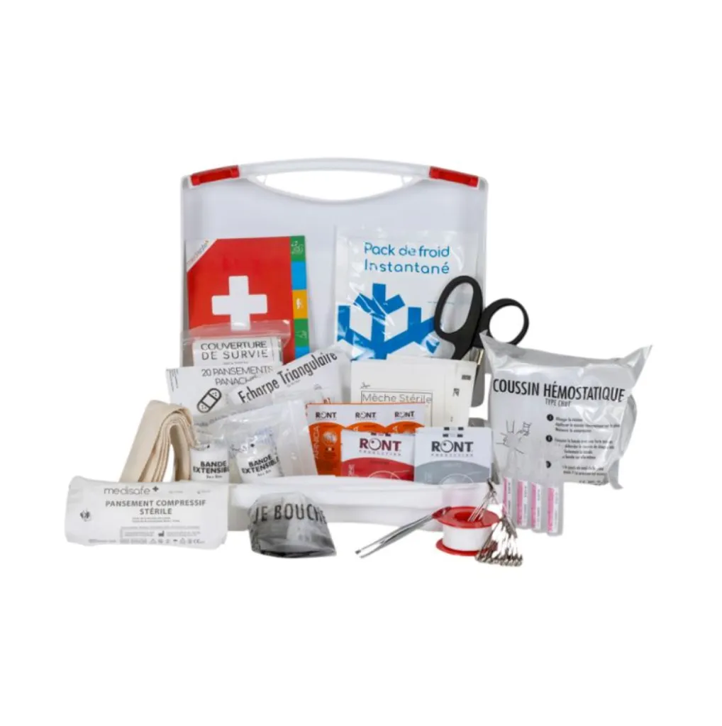 Valise de secours Crèche  interieur 