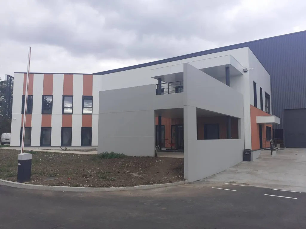 Construction d'un bâtiment logistique de 10 000m² à Trévoux