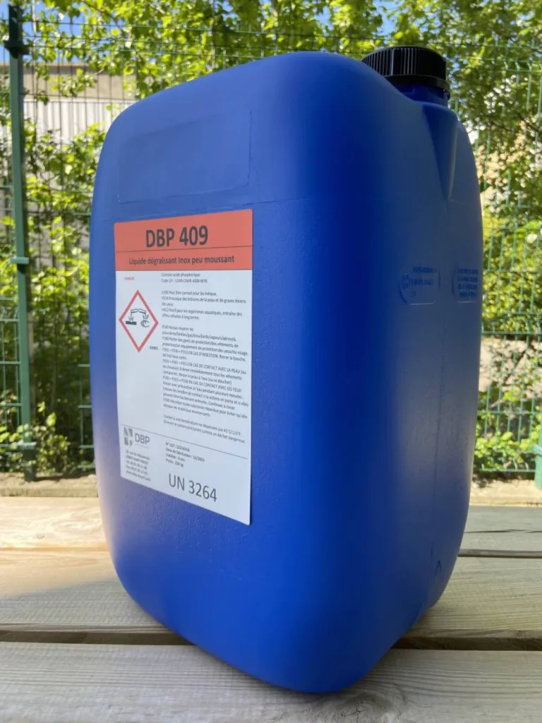 DBP 409 - Produit de nettoyage et de dégraissage inox - Haute-loire (43)