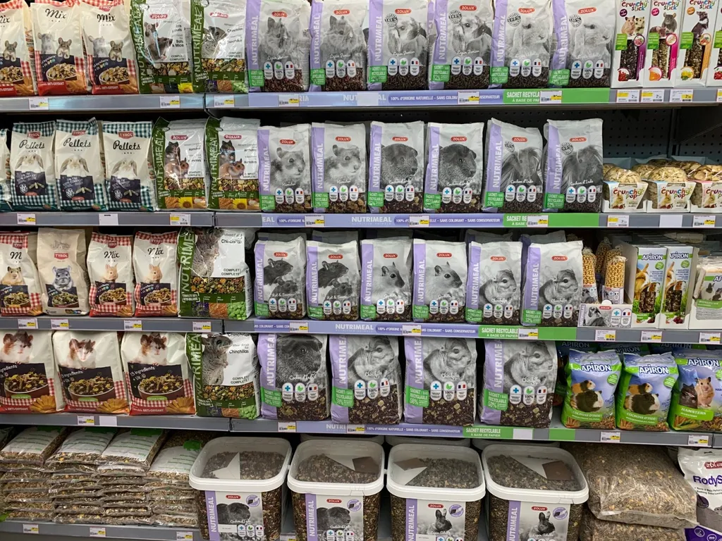 Acheter de l’alimentation pour rongeurs, oiseaux et poissons