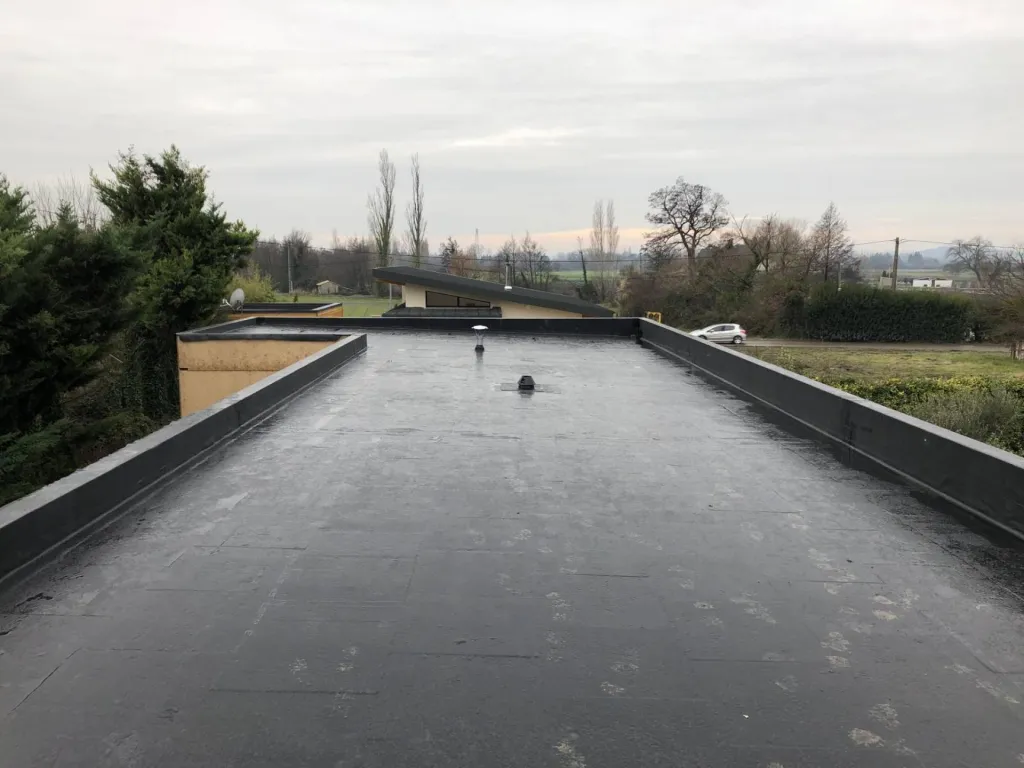 Villa Le Thor - Etanchéité EPDM sur support bois