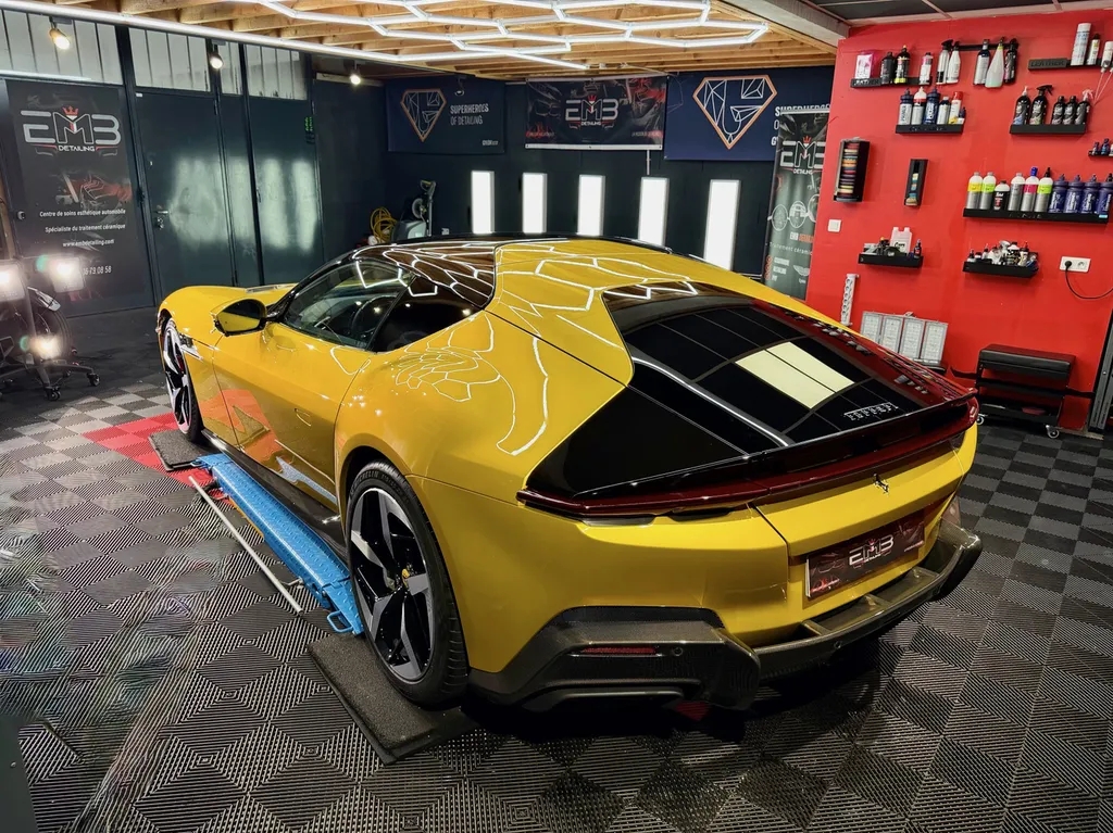 Ferrari 12 Cilindri – Protection PPF complète à Lyon, Limonest et Dardilly