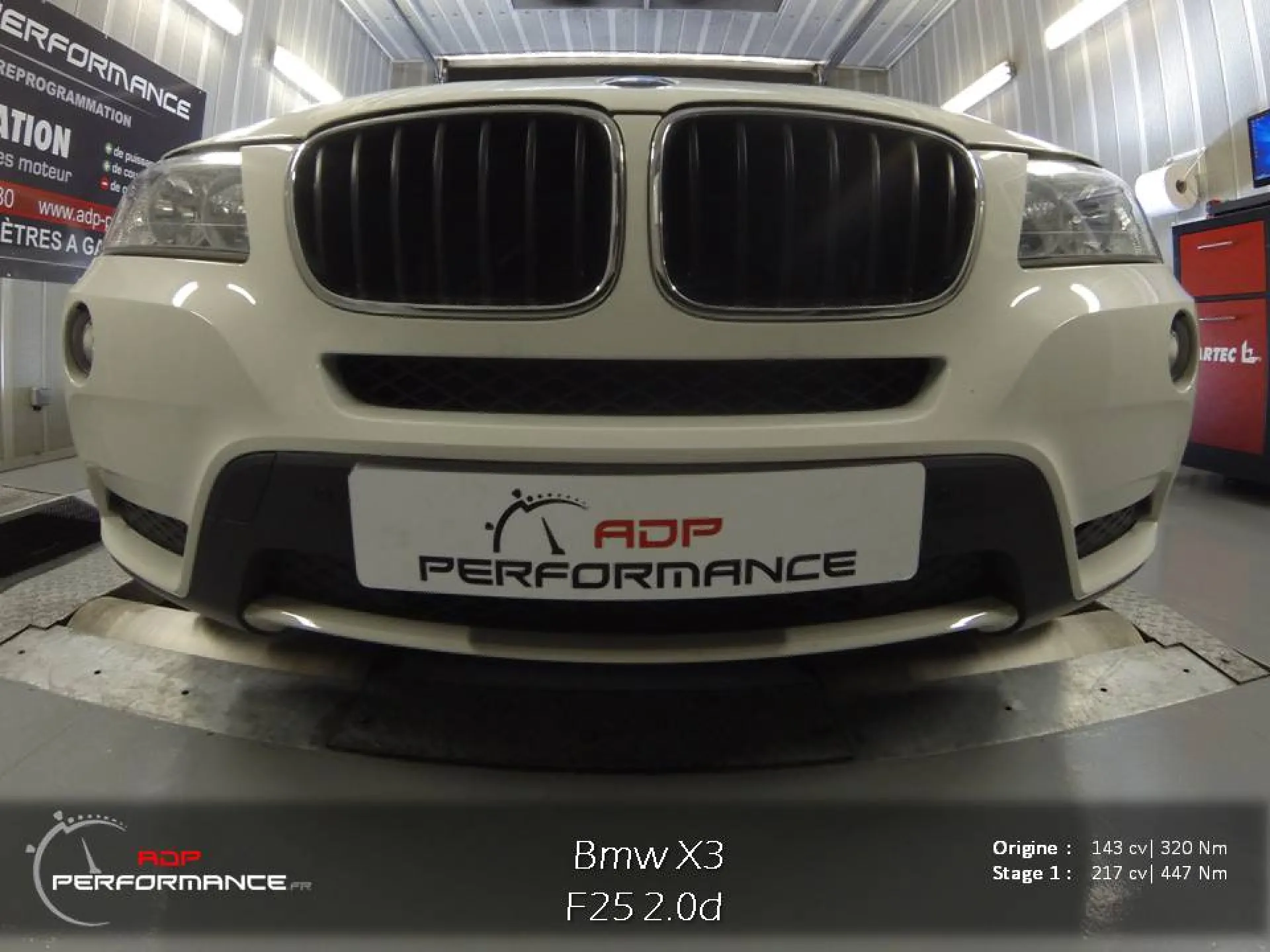 Reprogrammation moteur bmw x3 18d