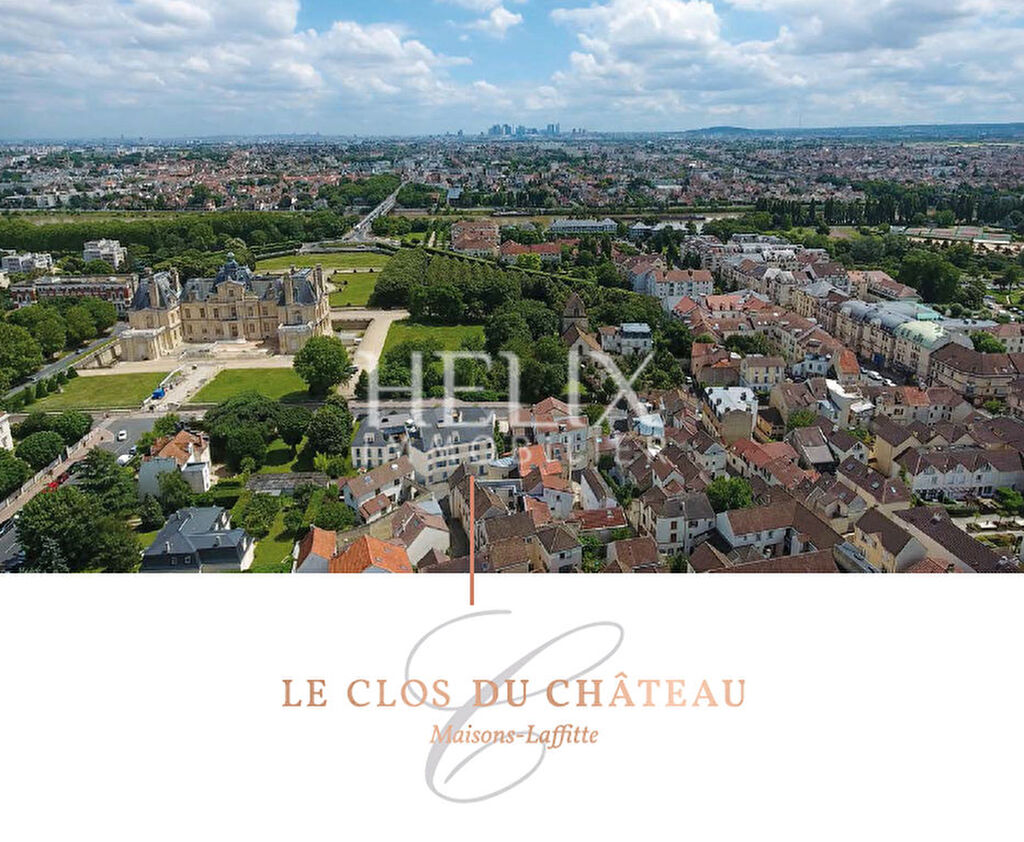 Maisons Laffitte - Appartement 5 pièces 99.82 M² avec jardin
