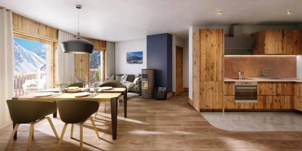 Appartements d'exception 3 pièces au 7 pièces à Champagny-en Vanoise, la Plagne.