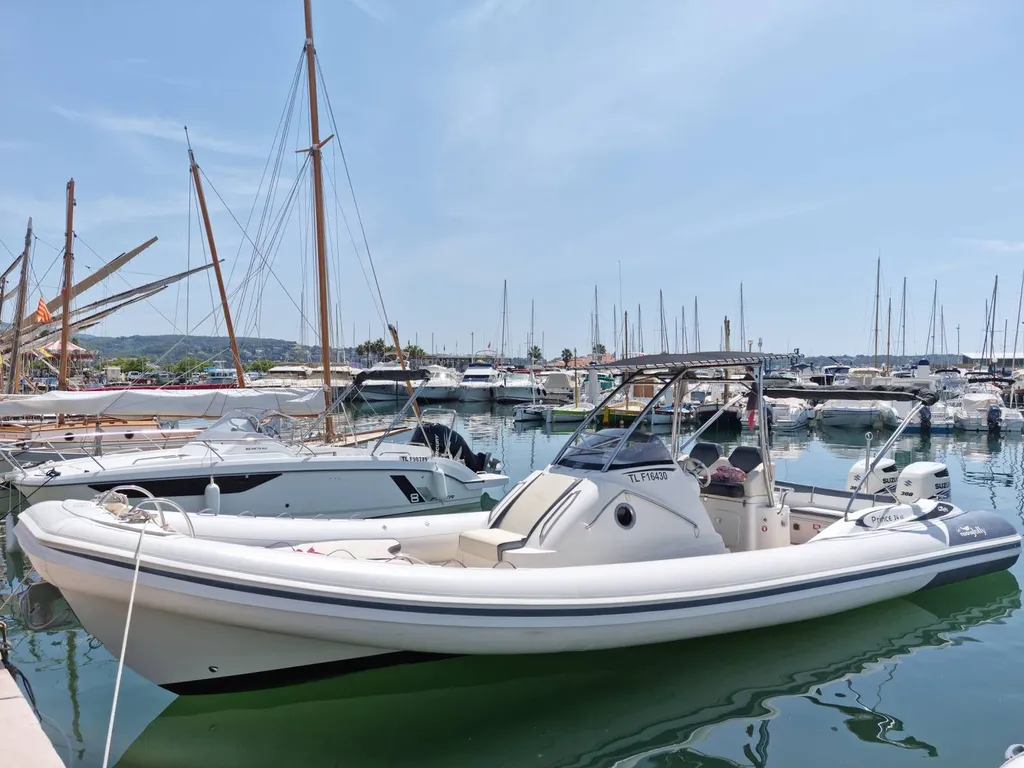 loue un semi rigide pour 12 personnes à Bandol