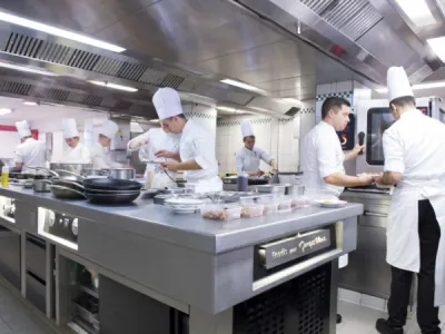 Photo de brigade de restaurant à Lyon