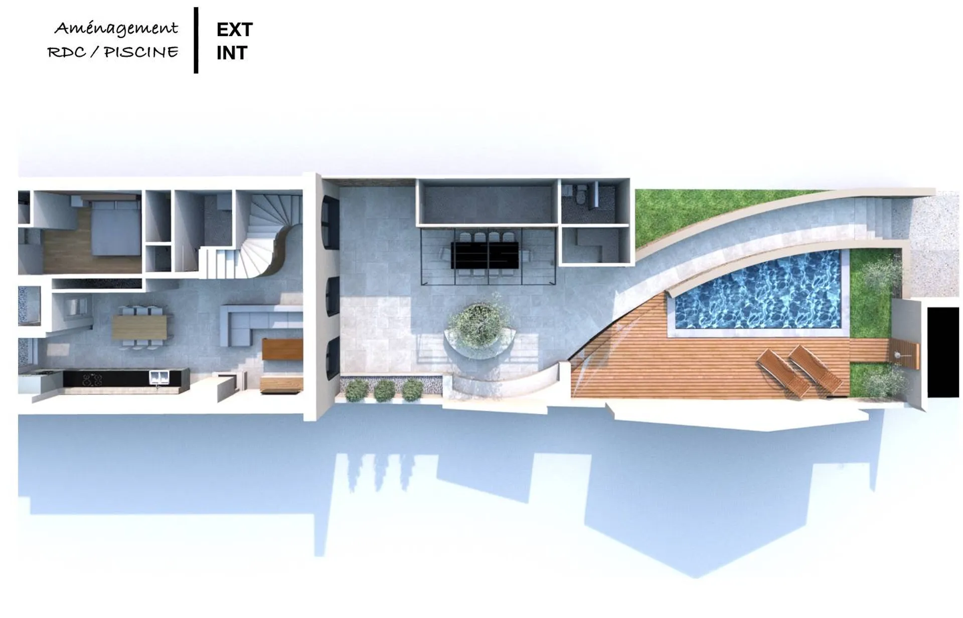 Architecte DPLG et Architecte d’intérieur pour rénovation et construction d’extension d’une maison d’habitation sur Marseille 13013