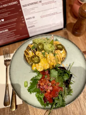 Spécialité mexicaine à Nice au restaurant La Catrina : Les Papas Farcies