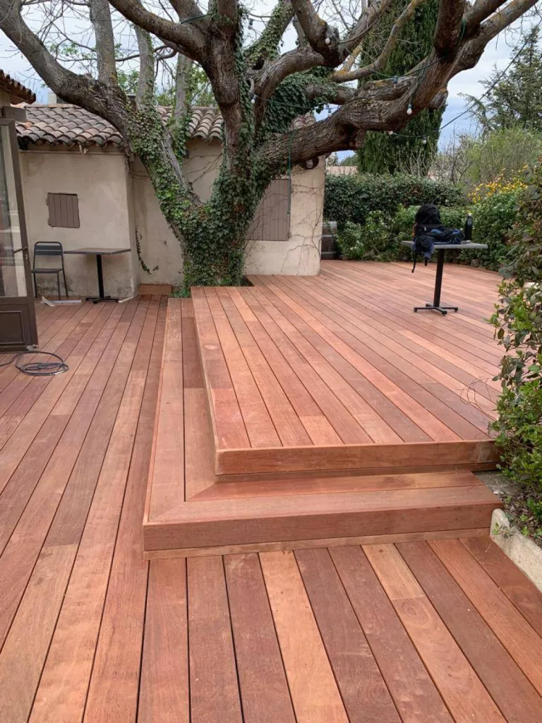 Terrass Merbau Lourmarin 6