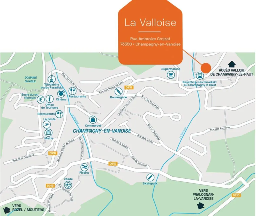 Appartements neufs clé en main du T2 au T5 à Champagny-en-Vanoise