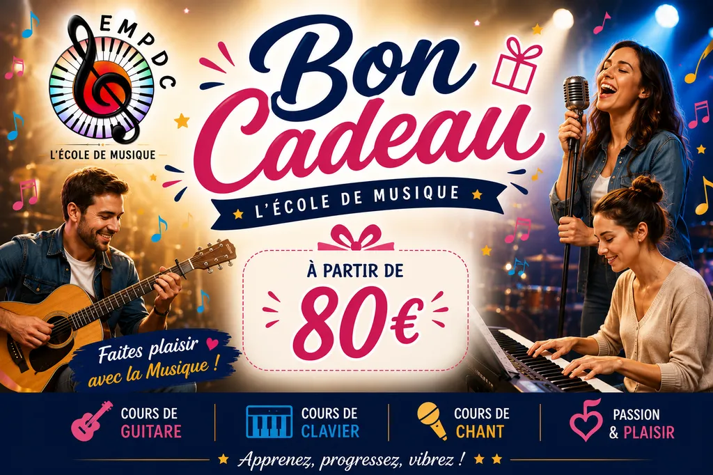 Des bons cadeaux pour faire plaisir à vos proches à l'occasion d'un évènement, d'un anniversaire, pour l'inciter à progresser rapidement