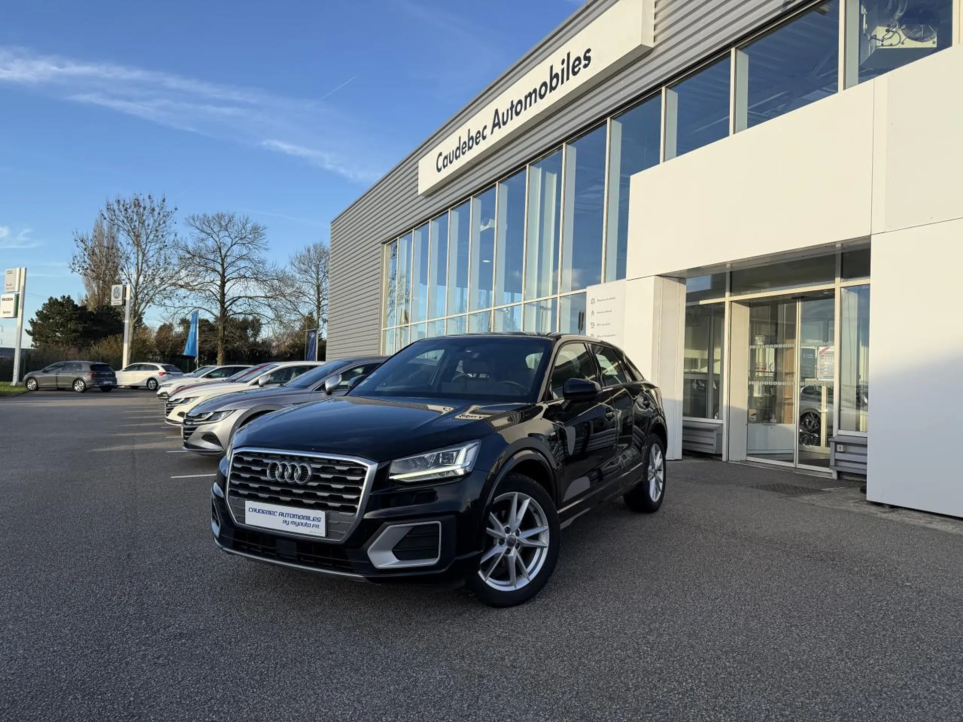 Audi Q2 d'occasion S Line près du Havre : SUV diesel boîte automatique disponible chez Caudebec Automobiles à La Frénaye