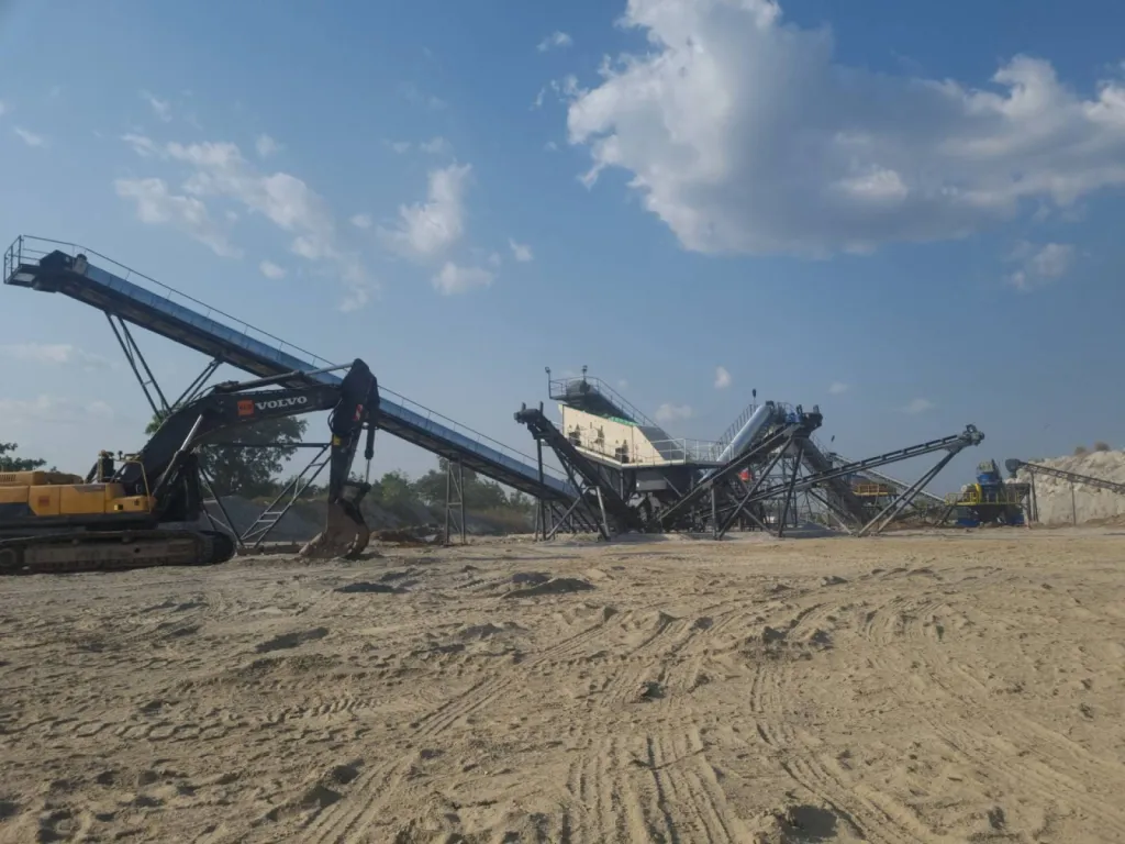 Moderniser nos équipements - Nouvelle ligne de concassage