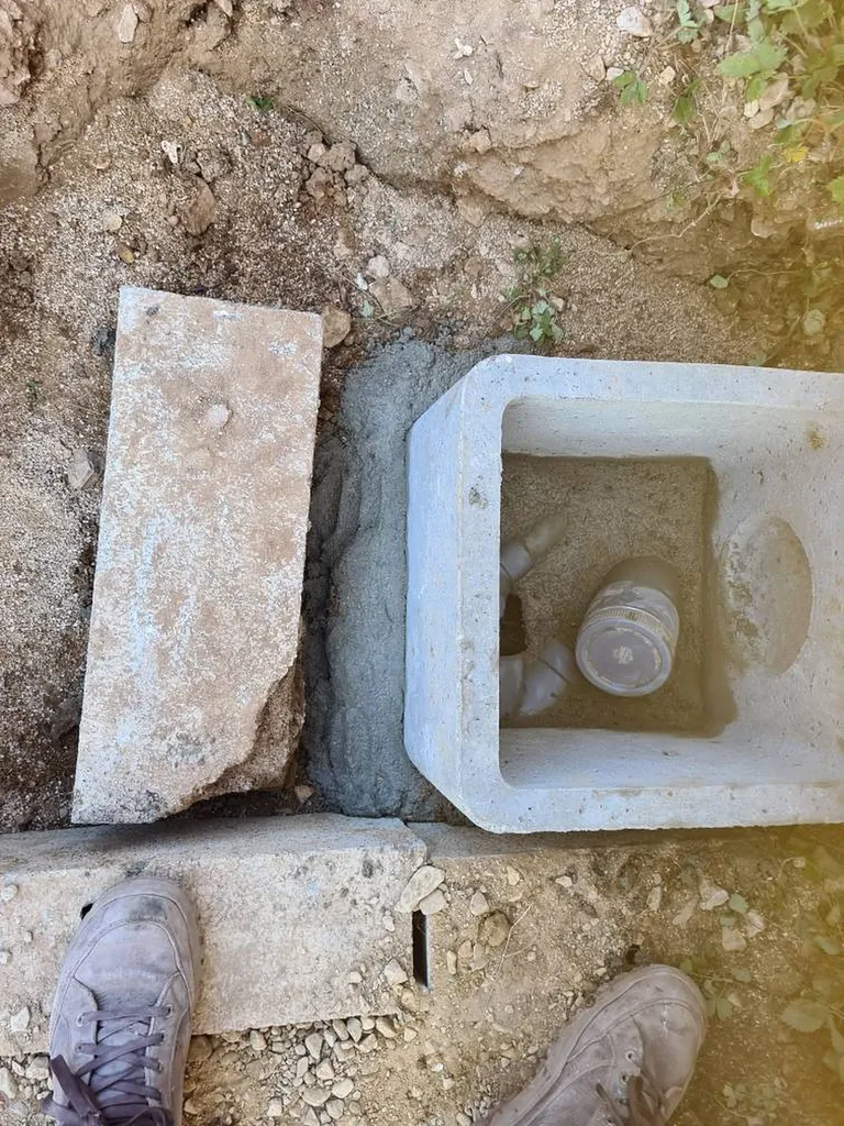 Création d'un regard béton