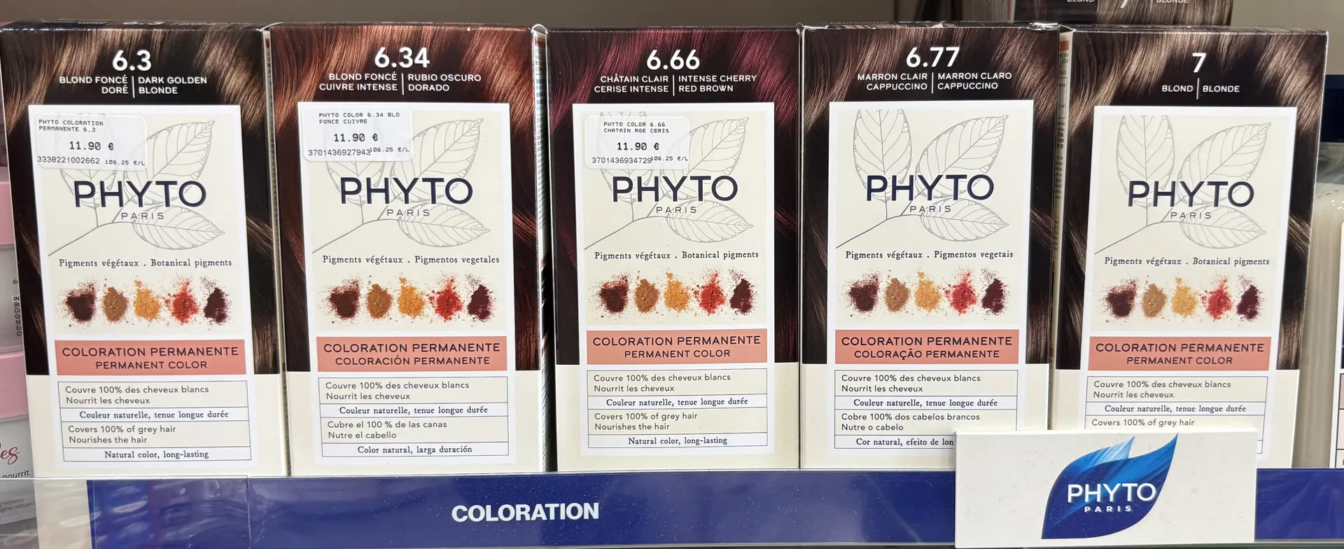 COLORATIONS PHYTO PHARMACIE DU PETIT BOSQUET 