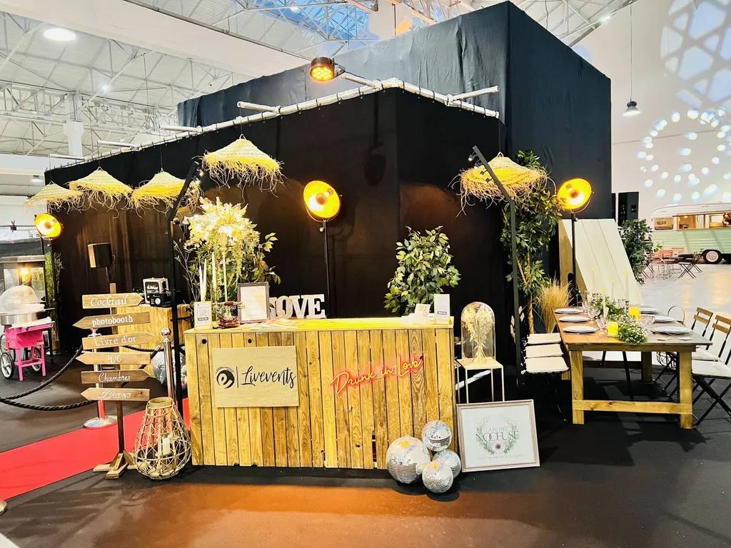 location de mobilier pour salon en normandie